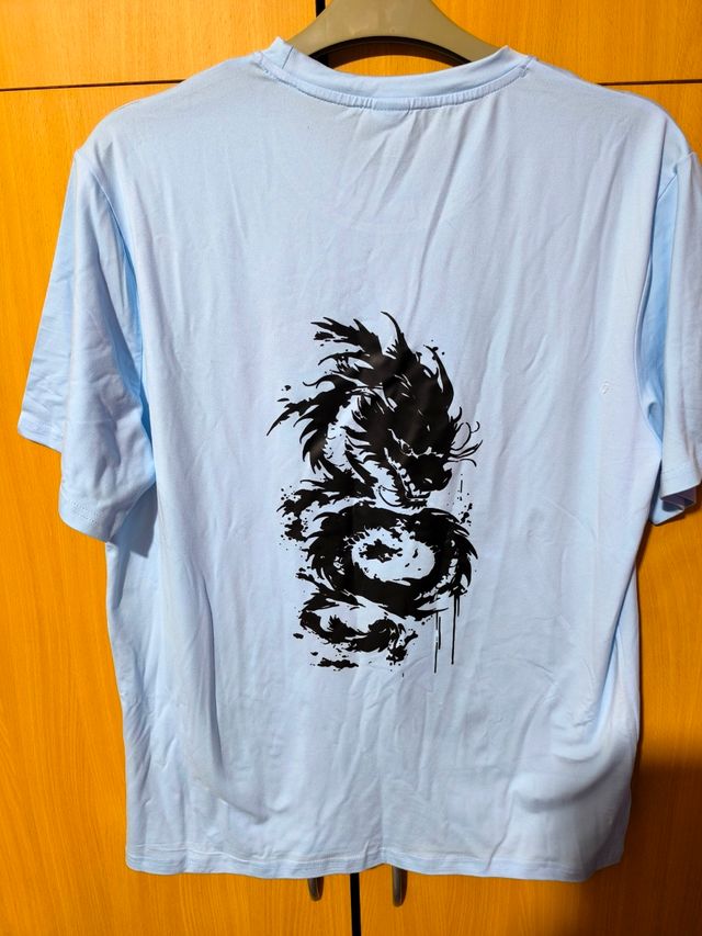 Lote camisetas dragón y samurái 