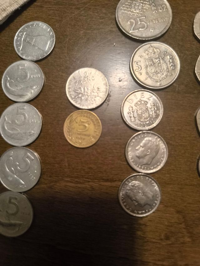 Monete vari paesi europei dal 1953 al 1994