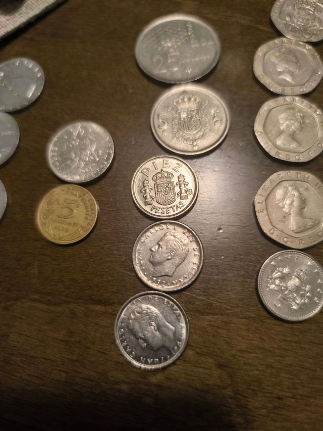 Monete vari paesi europei dal 1953 al 1994