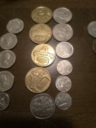 Monete vari paesi europei dal 1953 al 1994