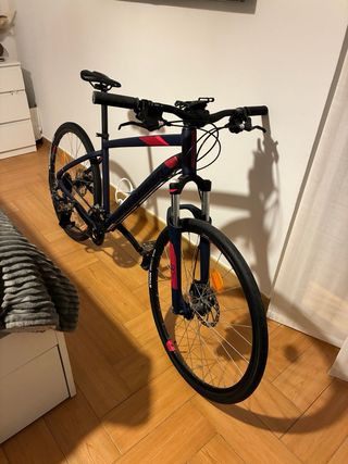 Bicicleta rockrider st 520 como nueva 