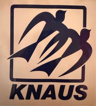 Vinilo Knaus autocaravana