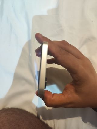 Realme móvil plateado