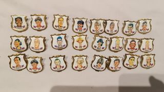 24 Pins FC Barcelona - Caricaturas
