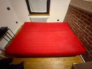 Divano letto 3 posti matrimoniale con doghe