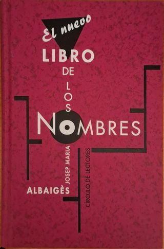 El nuevo libro de los nombres
