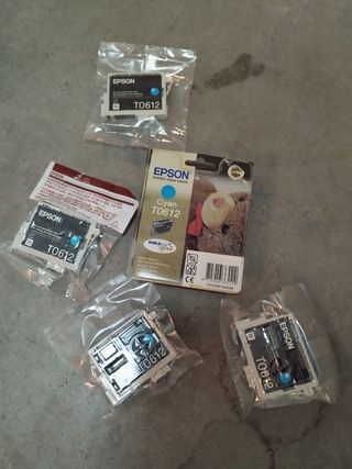 5 cartuchos Epson T0612