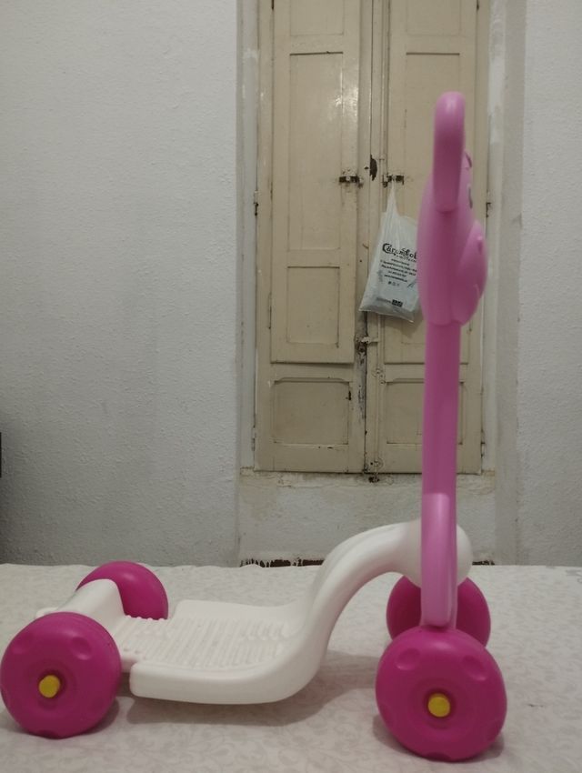 Patinete infantil Jirafa rosa