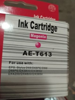 Cartuchos tinta Epson AE-T613 & AE-T01294