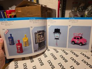 Catalogo di giocattoli in latta Yoneya Toys 1987
