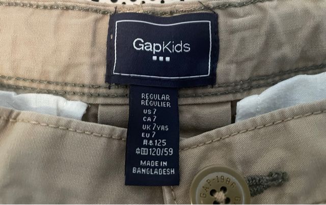 Bermuda Gap Kids niño talla 7