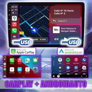 PANTALLA GPS CITROEN BERLINGO 2008-2019 CARPLAY