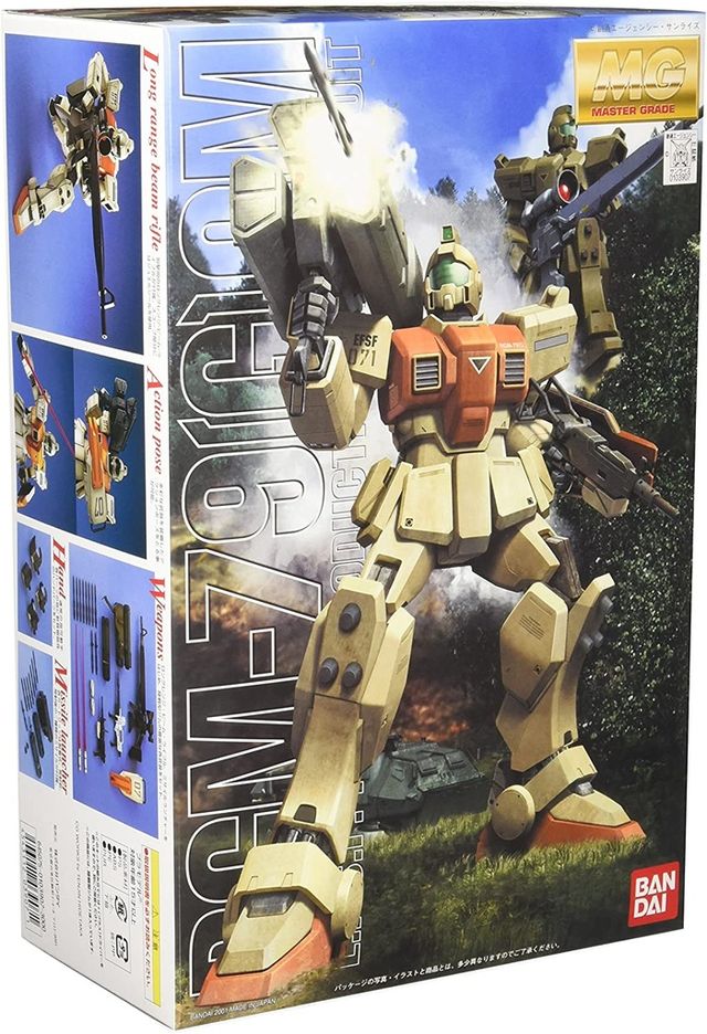 MG GM 1/100: Kit Gundam RGM-79G