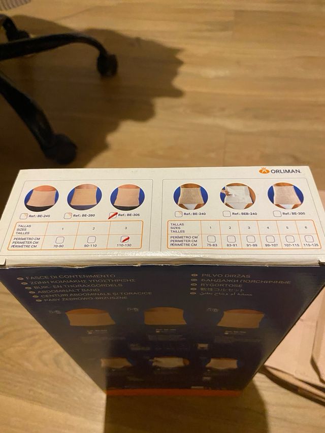 Orliman faja abdominal BE-241