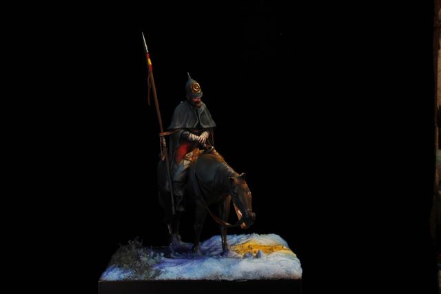 Jinete s. XIX regimiento caballeria Alejandro F.