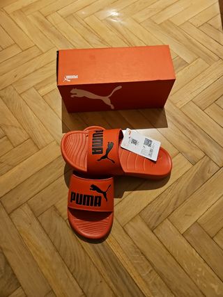 Zapatillas piscina Puma rojas popcat20- nuevas 