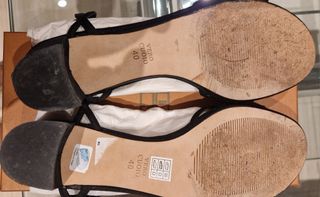 Sandalias negras talla 40