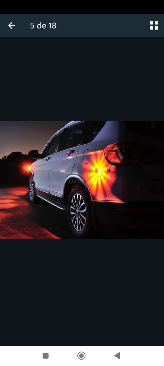 3 Luces intermitentes LED 10cmx4cm