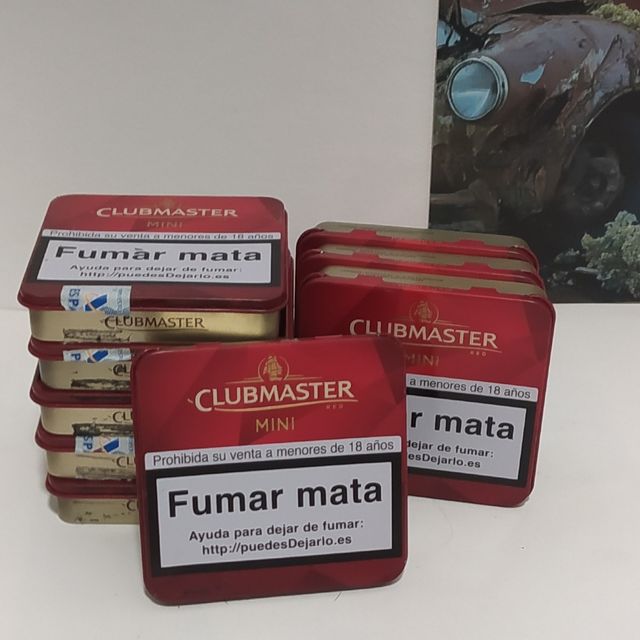 3 Cajas Clubmaster Mini Vintage vacías