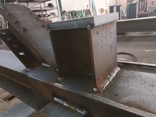 Estructura metálica soldada