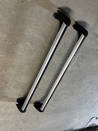 Baca portaequipajes y cofre original de Audi