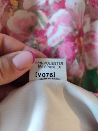 Vestido flores - Talla M