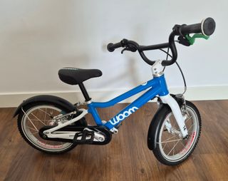 Bici Woom 2 de 14" ultra ligera como nueva