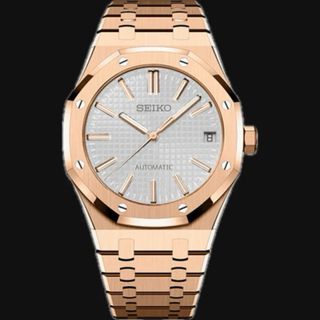 Seiko Royal Oak | Oro Rosa & Blanco