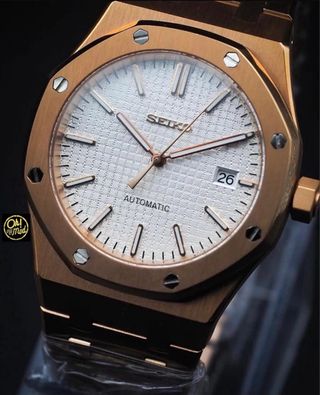 Seiko Royal Oak | Oro Rosa & Blanco