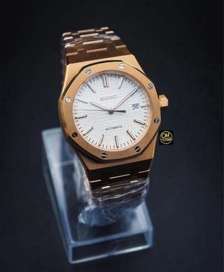 Seiko Royal Oak | Oro Rosa & Blanco