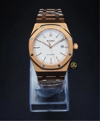 Seiko Royal Oak | Oro Rosa & Blanco