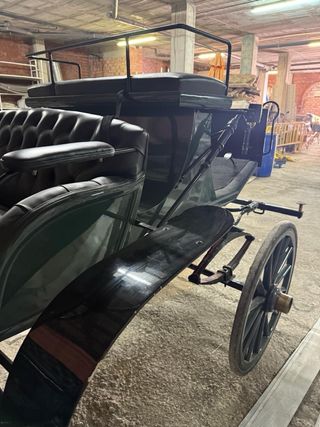 Coche caballos: elegante y clásico