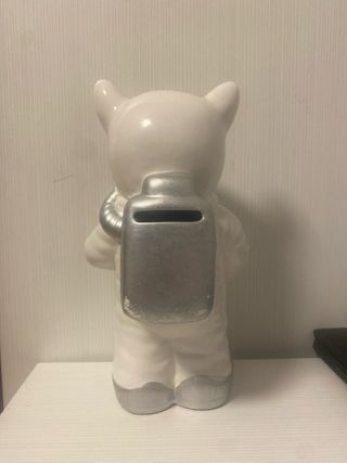 Figura cerámico astronauta perro