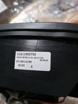 Retrovisor izquierdo Seat Ibiza IV León MK2