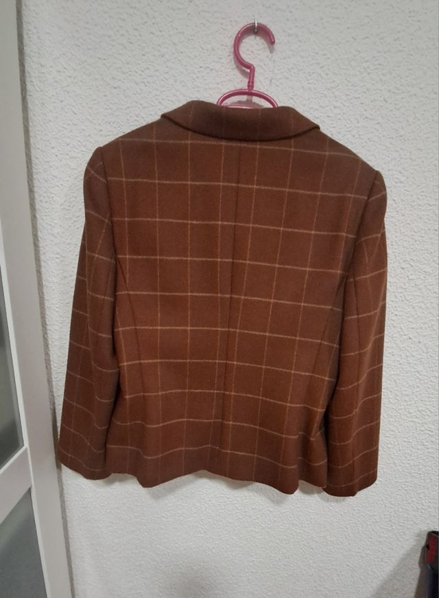 Blazer cuadros El cuadro es muy difuminado