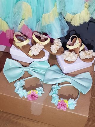 Vestidos turquesa niña fiesta