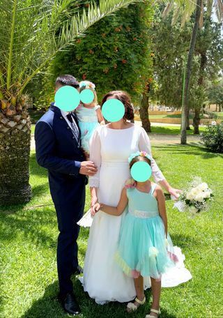Vestidos turquesa niña fiesta