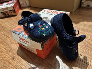 Zapatos Bebé niño Coboy's - Azul Marino talla 25