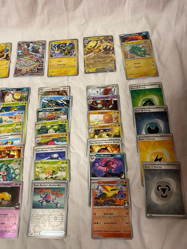 Cartas Pokémon - Nueva Generacion Team Rocket