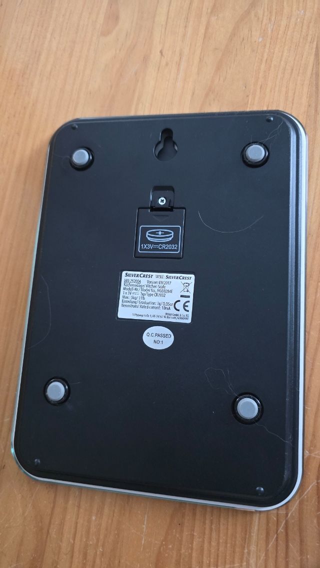 Báscula cocina SILVERCREST