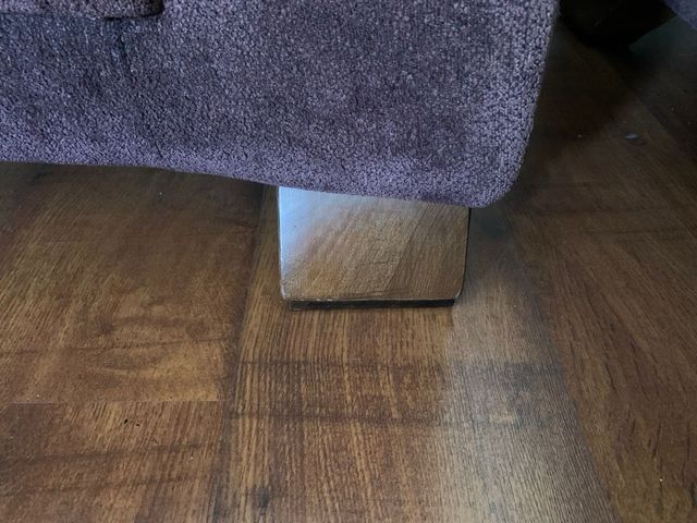 Sofá 3+2 plazas marrón marron tipo berenjena