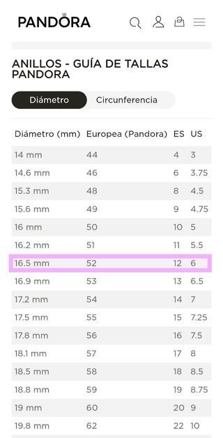 Anillo Pandora corazón plata