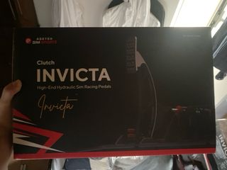 Pedali Asetek Invicta 3 Sim Racing