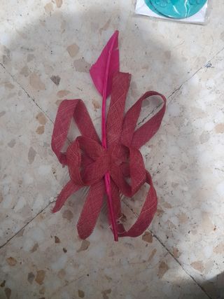 Tocado negro para eventos tocado a 10 y elrosa a15