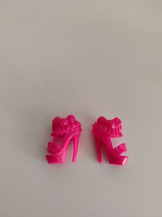 Zapatos rosa Barbie