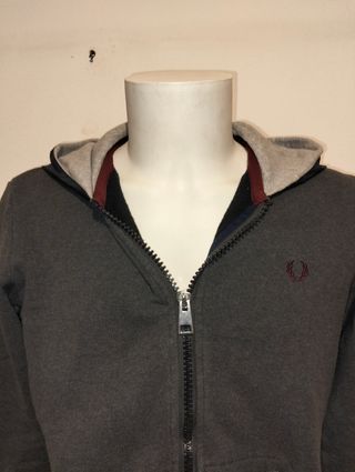 Felpa Fred Perry con zip, tg S