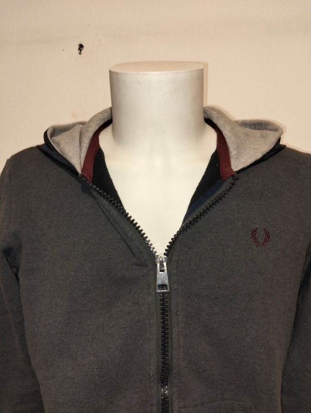 Felpa Fred Perry con zip, tg S