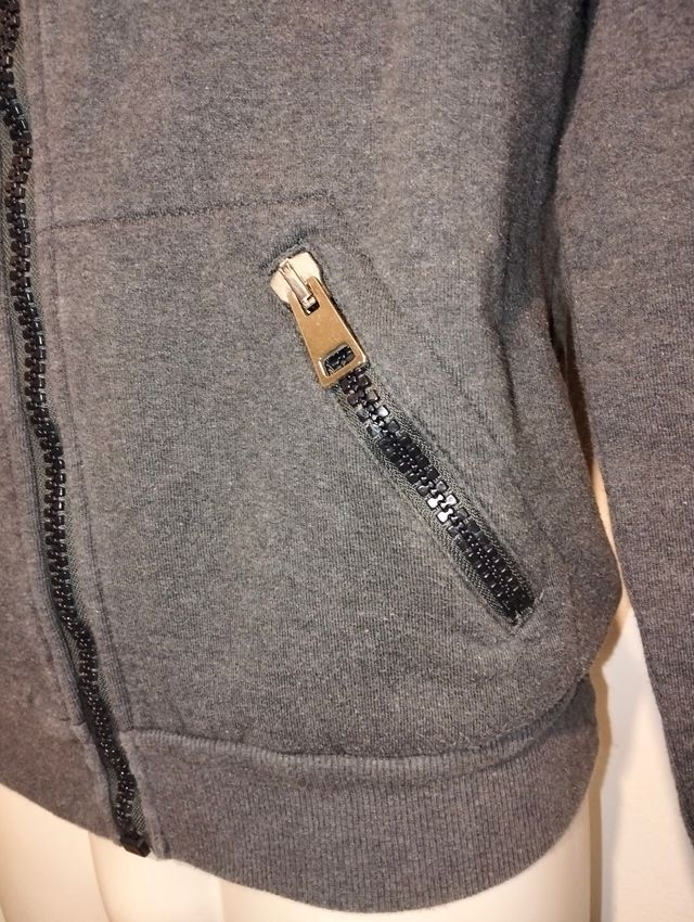 Felpa Fred Perry con zip, tg S