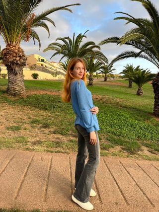 Jersey azul talla S - Impecable