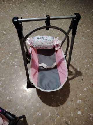 Cuna y hamaca bebé juguete